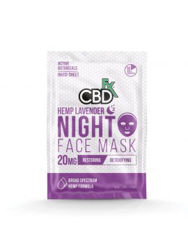 CBD Lavender Night Time Face Mask - Купить CBDfx в интернет магазине GrowerSyndicate