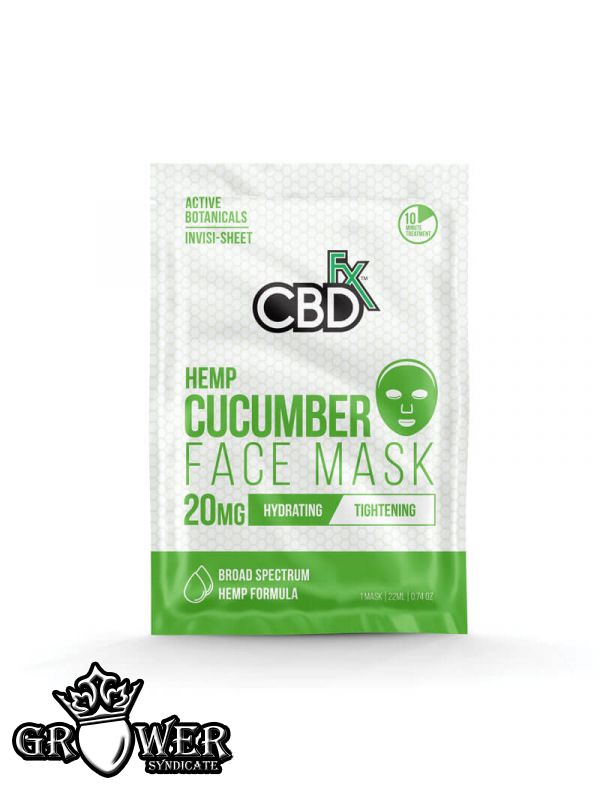 CBD Cucumber Face Mask (Маска для лица с экстрактом огурца) - Купить CBDfx в интернет магазине GrowerSyndicate