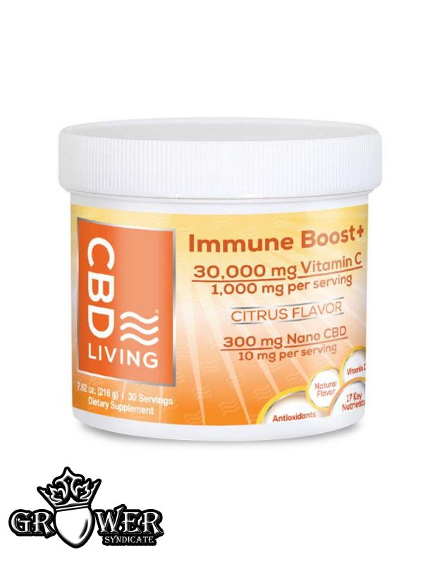 CBD Добавка для иммунитета 300мг с Витамином C (216г)  - Купить Товары с CBD в интернет магазине GrowerSyndicate