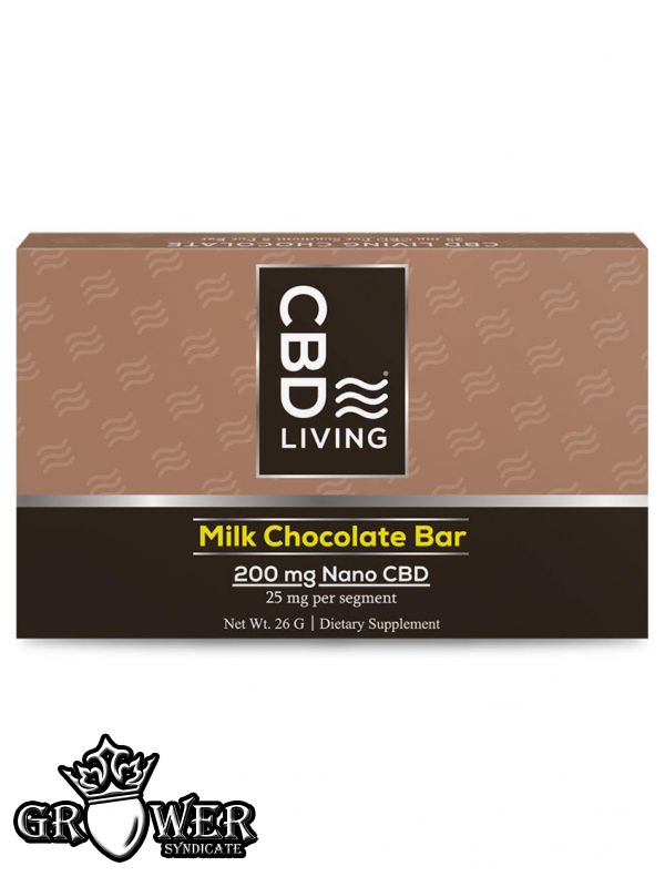 CBD Шоколад молочный 200mg - Купить CBD Товары в интернет магазине GrowerSyndicate