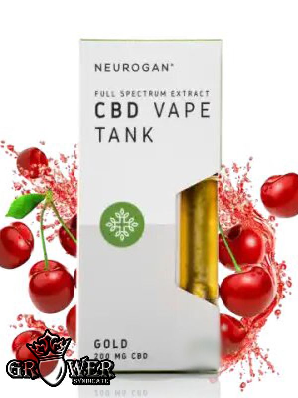CBD Vape Oil Tanks Neurogan Full Spectrum (Картридж 200mg) Cherry - Купить CBD Товары в интернет магазине GrowerSyndicate