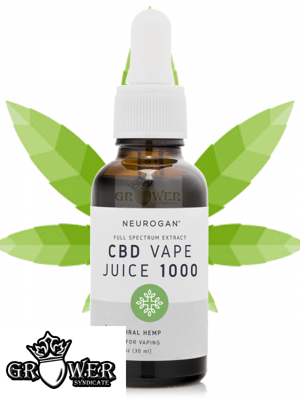 CBD Vape Juice Neurogan Full Spectrum (30ml) Natural Hemp - Купить CBD Товары в интернет магазине GrowerSyndicate