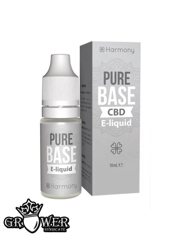 Добавка к жидкостям Harmony E-Liquid Pure Base 1000mg CBD (10ml) - Купить Жидкость в интернет магазине GrowerSyndicate