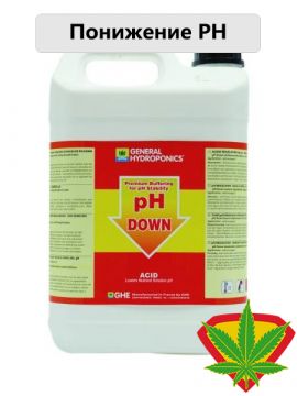 GHE PH Down - Купить Удобрения в интернет магазине GrowerSyndicate